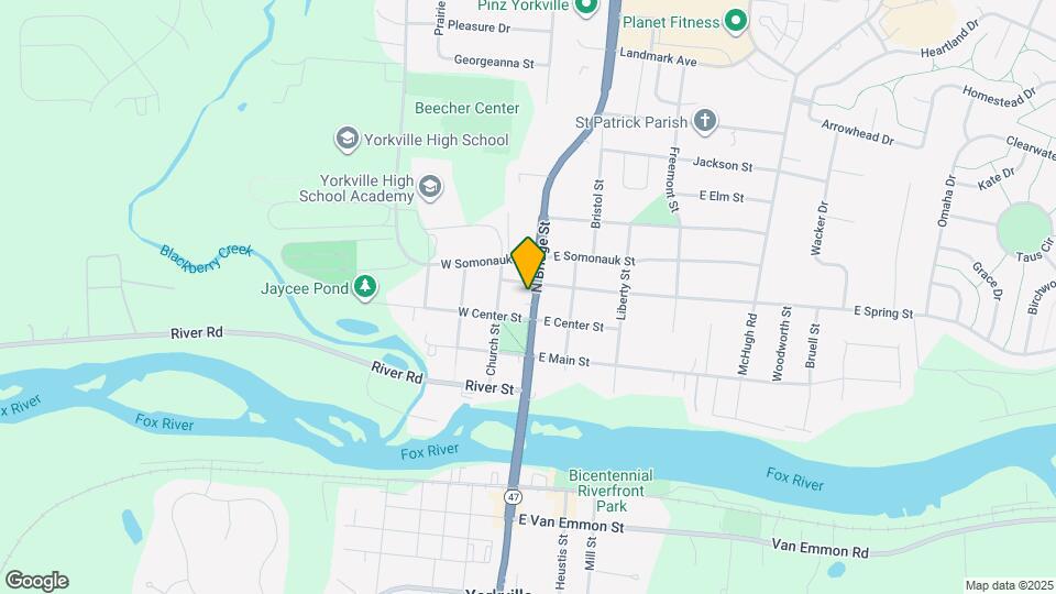 405 N Bridge St Map and Location Details