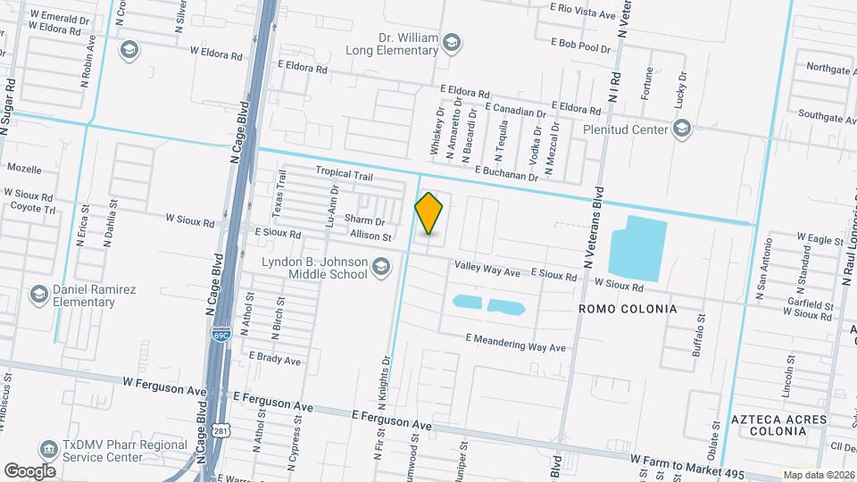 906 Sugar Gdn Dr Map and Location Details