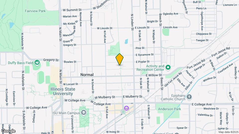 98 W Cypress St Map and Location Details