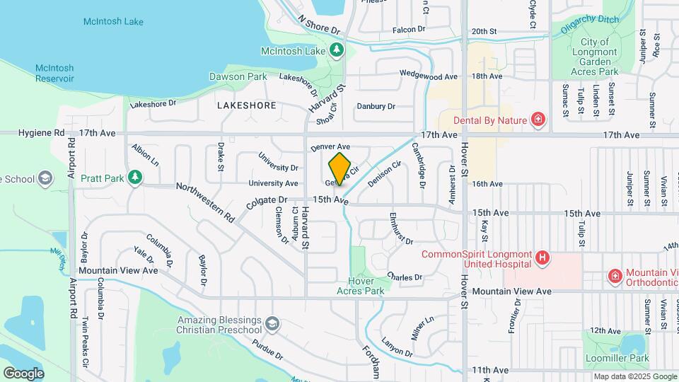 1506 Fisk Ct Map and Location Details