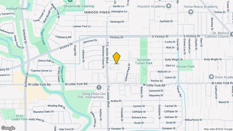 7200 T C Jester Blvd Map and Location Details