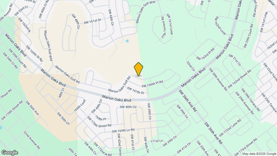 393 Marion Oaks Golf Rd Map and Location Details