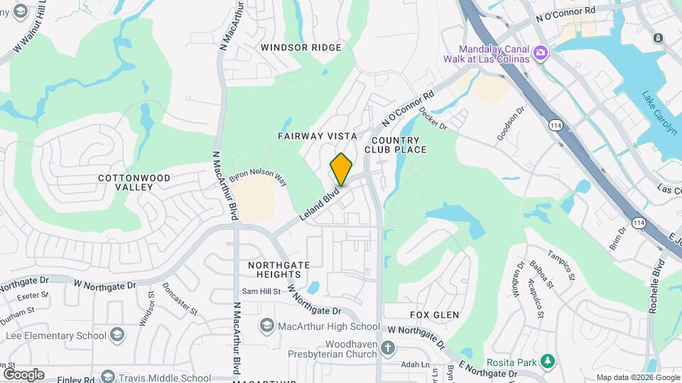 4525 N O'Connor Rd Map and Location Details