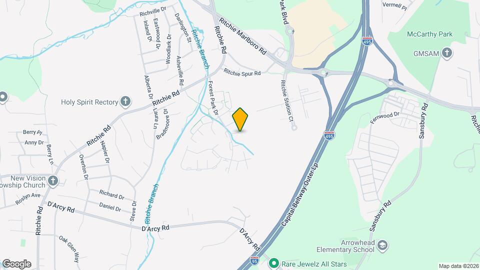 1786 Forest Park Dr Mapa y Detalles de la Ubicación