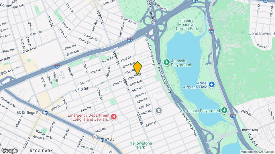 108-50 63rd Dr Map and Location Details