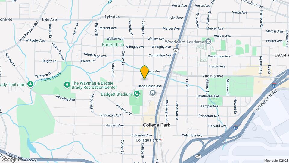 3544 College St Map and Location Details