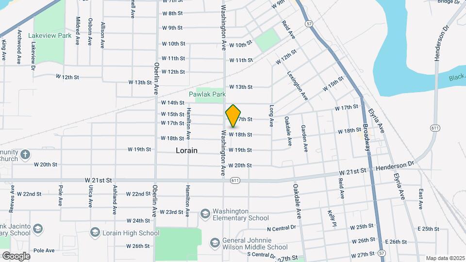 930 W 18th St Map and Location Details