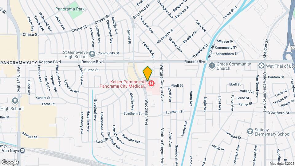 13552 Cantara St Mapa y Detalles de la Ubicación