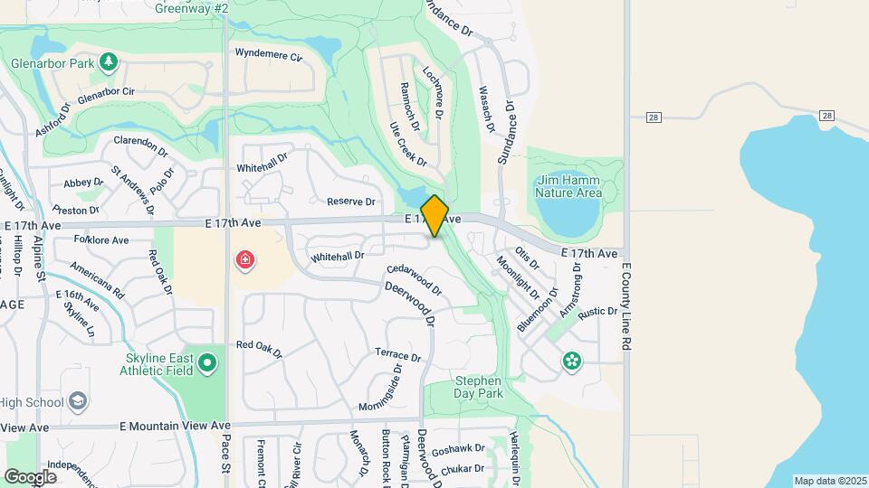 1420 Whitehall Dr Map and Location Details