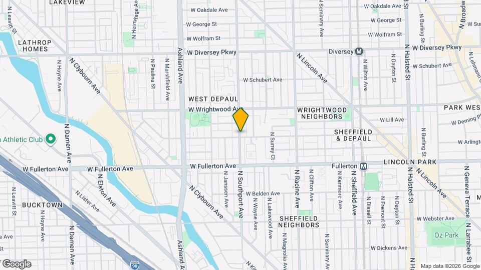 2313 N Southport Ave, Unit 5 Mapa y Detalles de la Ubicación