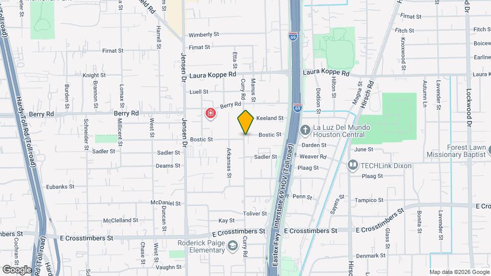 3210 Bostic St Map and Location Details