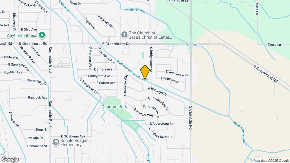 4118 E Chesapeake Dr Map and Location Details