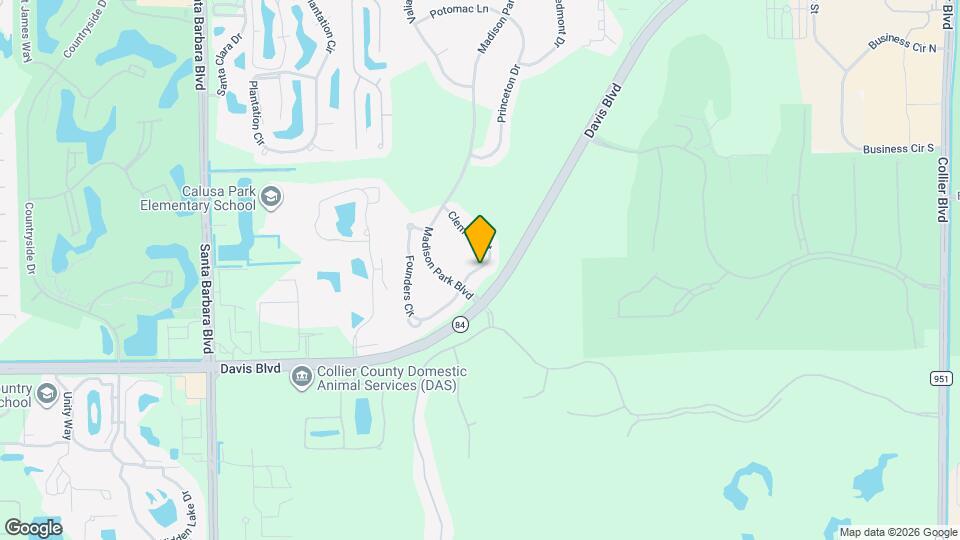 7877 Clemson St, Unit 202 Map and Location Details