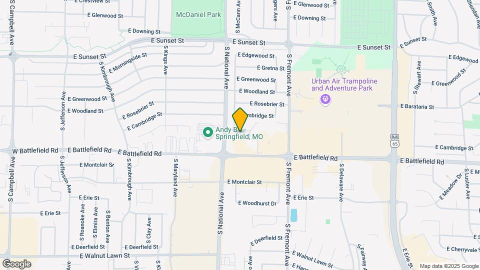 1238 E Guinevere St Map and Location Details