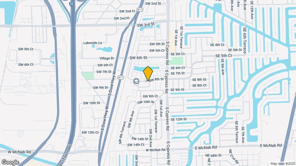 200 SW 8th St Map and Location Details