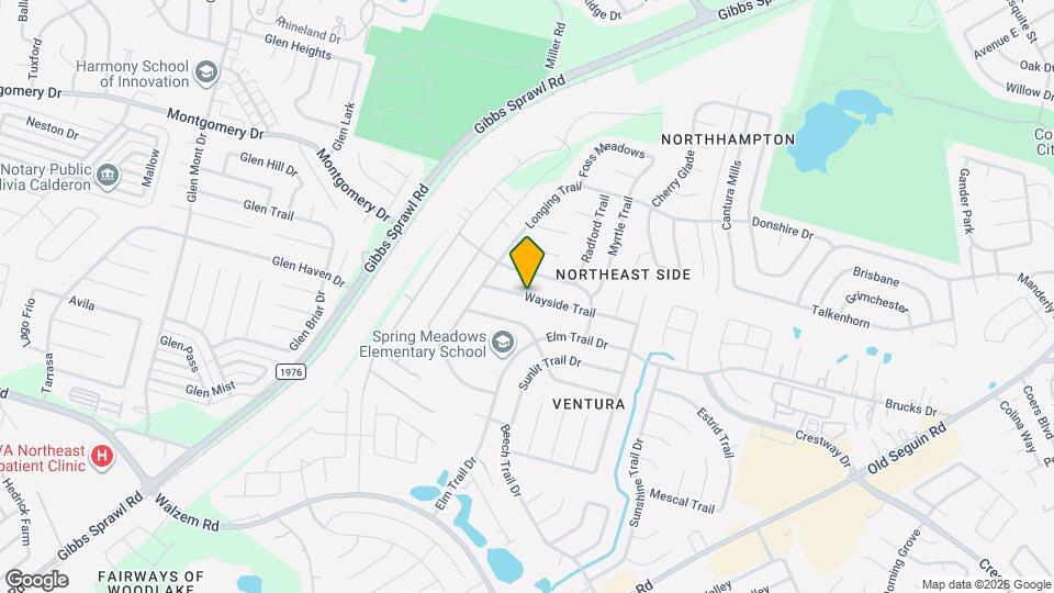 7927 Wayside Trail Mapa y Detalles de la Ubicación