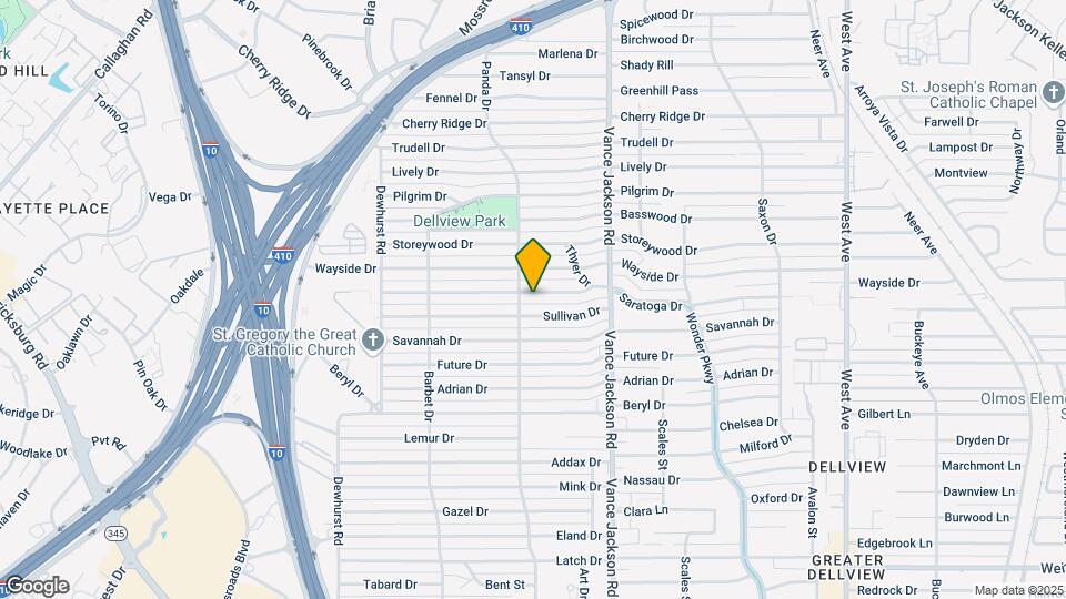 358 Saratoga Dr Map and Location Details