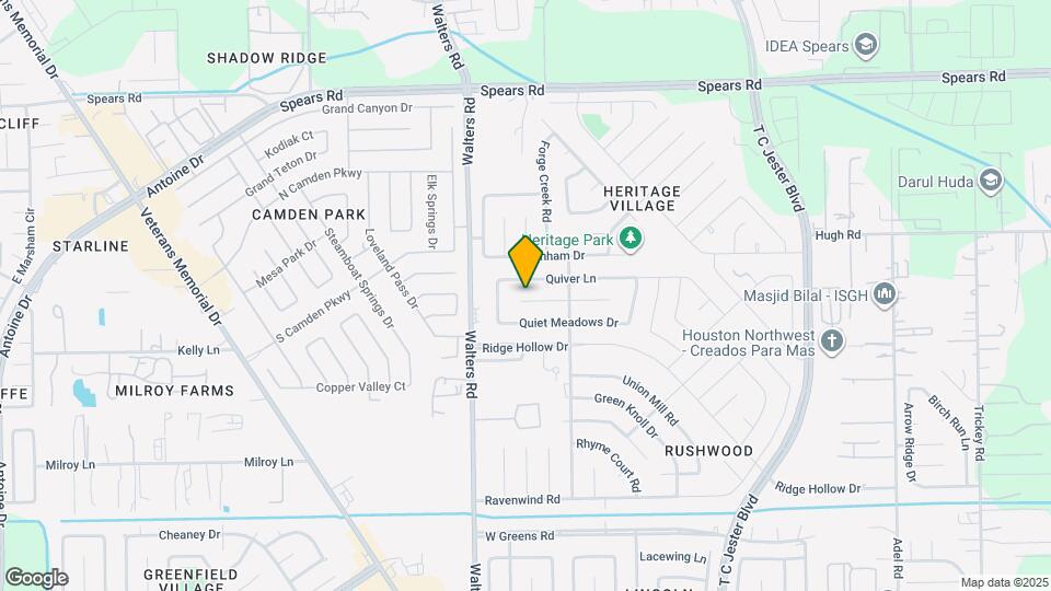 2714 Lower Valley Dr Map and Location Details