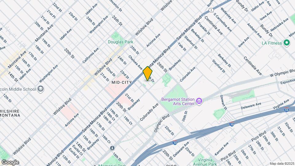 1436 24th St Map and Location Details
