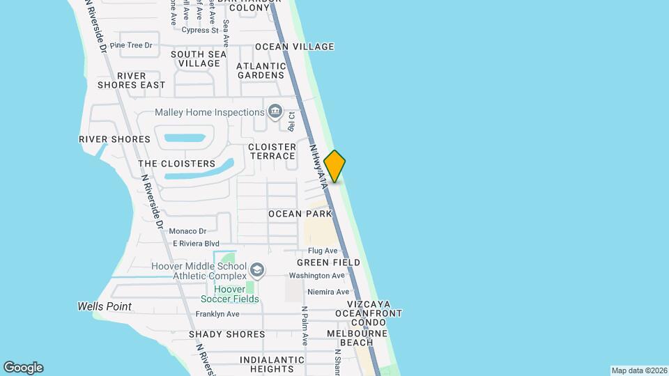 1345 N Hwy A1A Map and Location Details