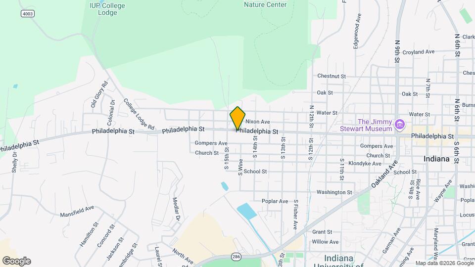 1444 Philadelphia St Map and Location Details