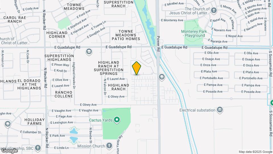 4648 E Laurel Ave Map and Location Details