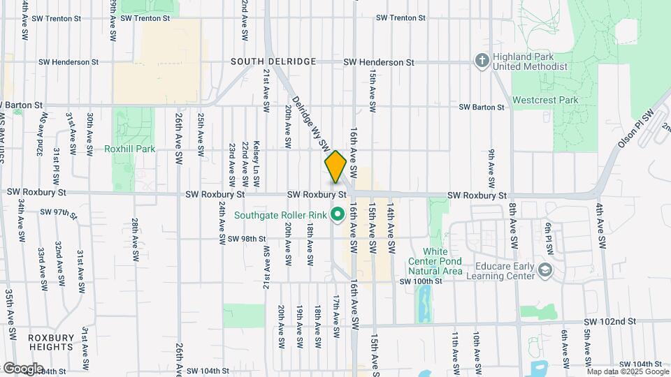 1620 SW Roxbury St, Unit 6108 Map and Location Details