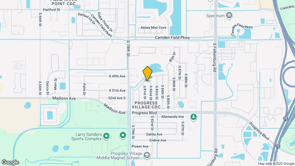 4903 South 82nd Street Map and Location Details