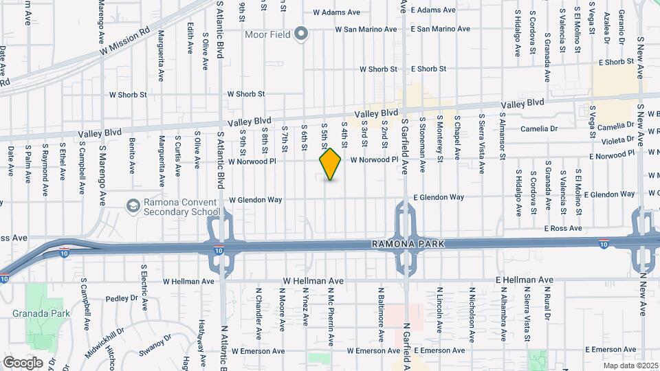 1700-1712 S 5th St Map and Location Details