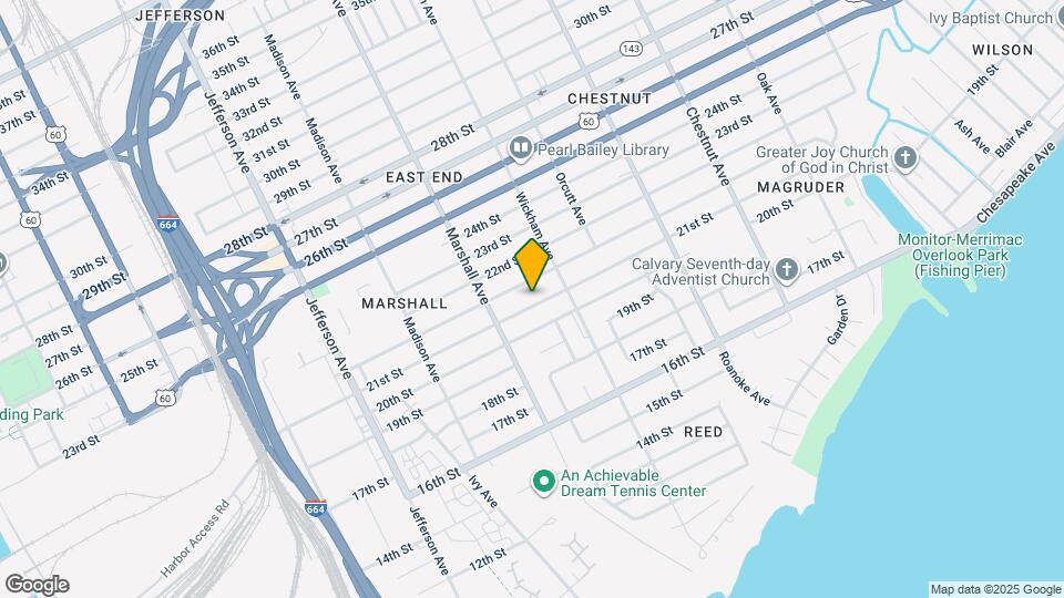 839 21st St Map and Location Details