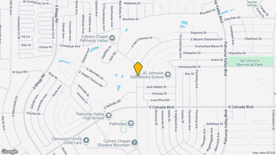 3066 E Mount Charleston Dr Map and Location Details