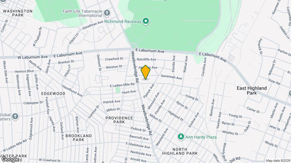 610 Pensacola Ave Map and Location Details