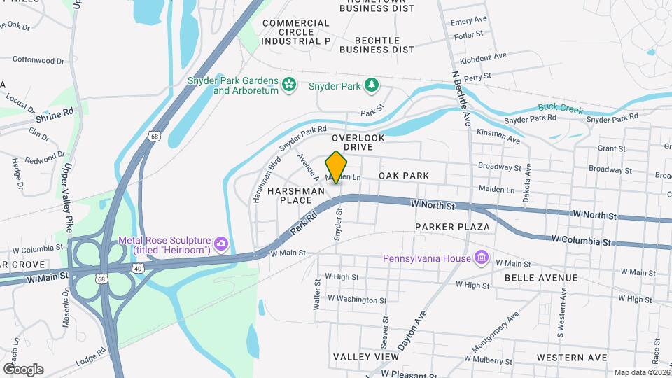 211 Snyder St, Unit 213 Map and Location Details