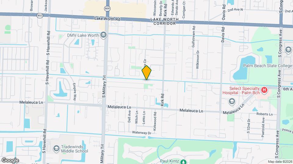 4820 Vermont Ave Map and Location Details