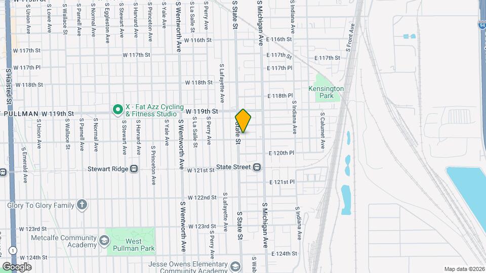 11955 S State St Mapa y Detalles de la Ubicación