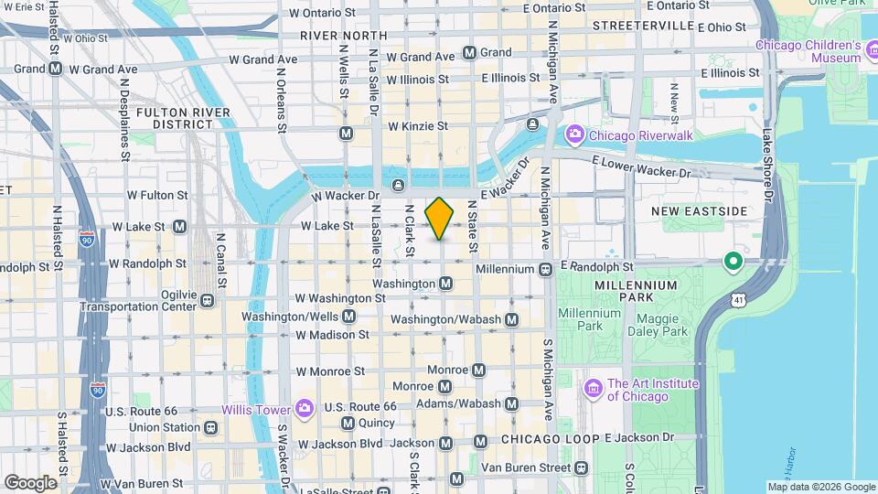 15 W Randolph St Map and Location Details