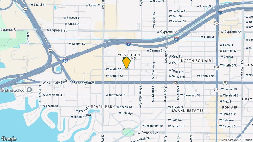 222 N Hesperides St Map and Location Details