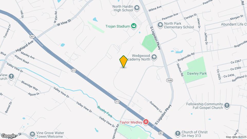 526 Rose Creek Dr Map and Location Details