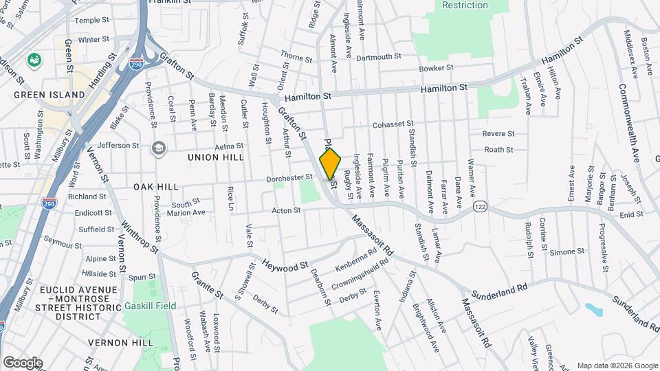 7 Plantation St Map and Location Details