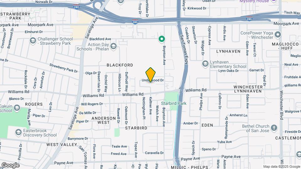 3813 Barker Dr Map and Location Details