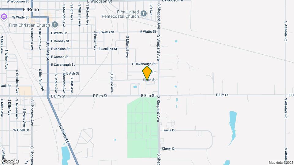 1401 Gabriel Dr Map and Location Details