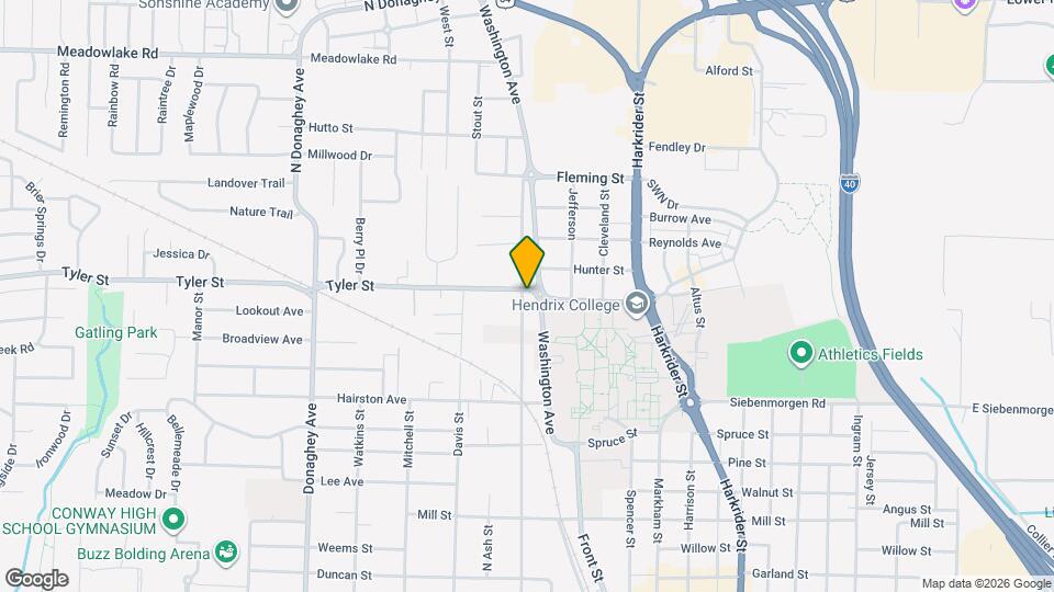 1509 Tyler St Map and Location Details