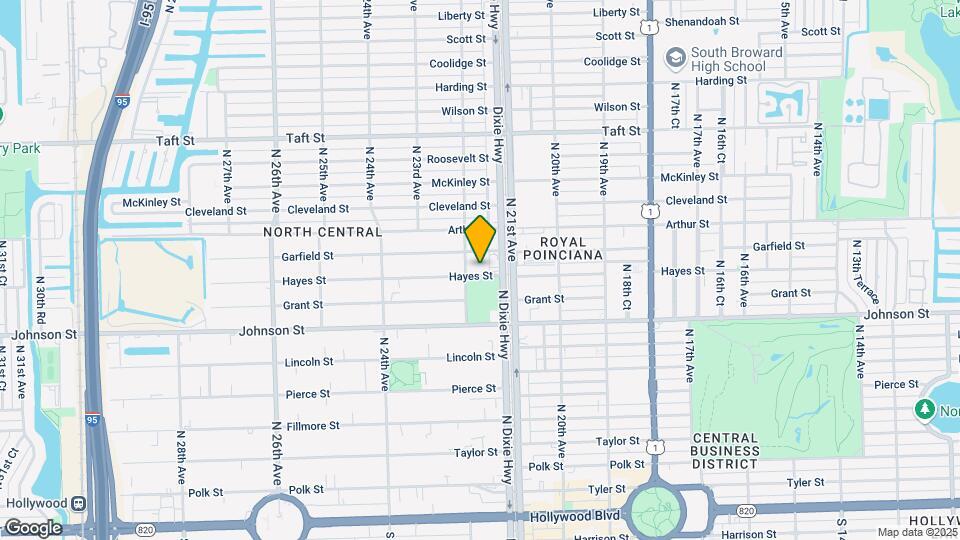 2137 Hayes St Map and Location Details