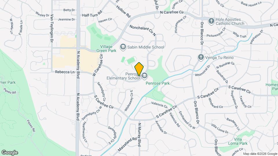 4280 Nonchalant Cir S Map and Location Details