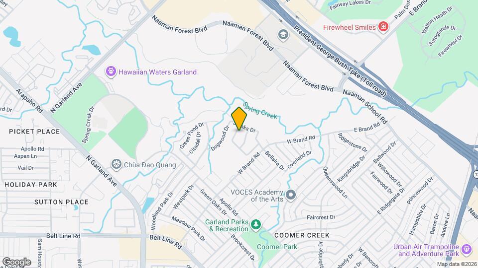 714 Honey Hill Dr Map and Location Details