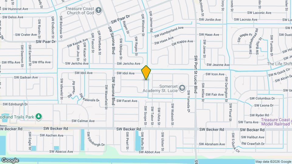 4349 SW Gagnon Rd Map and Location Details