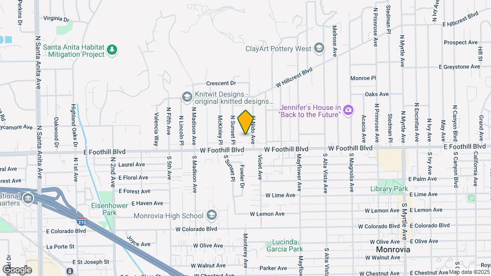 Ridgewood Apartments Mapa y Detalles de la Ubicación