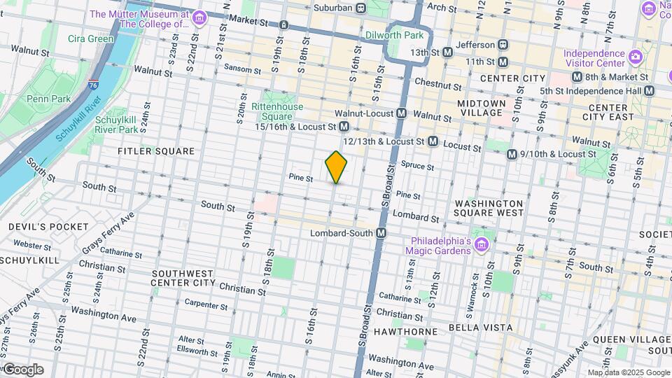 1538 Pine St Mapa y Detalles de la Ubicación