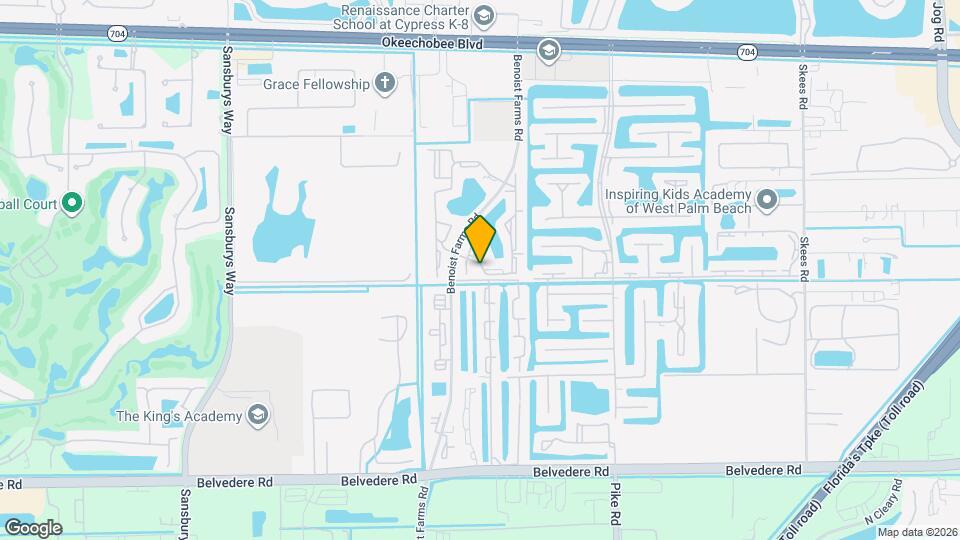 1440 Lake Crystal Dr Map and Location Details