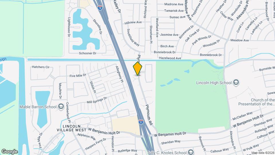 2903 Whittier Ct Map and Location Details